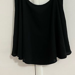 Forever 21 Black Skater Skirt Size L